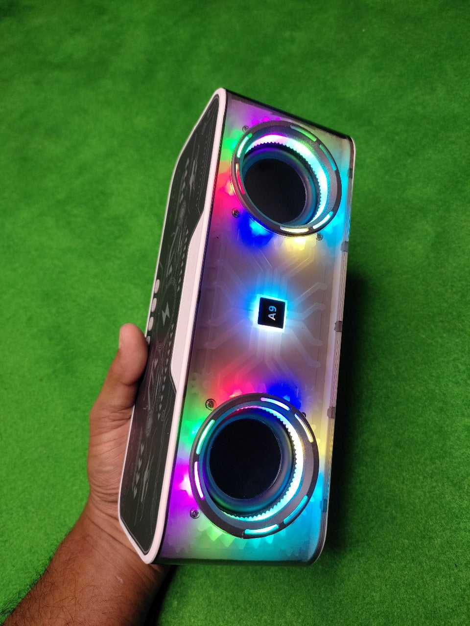 🎵 Transparent LED Bluetooth Speaker &amp; Wireless Charger